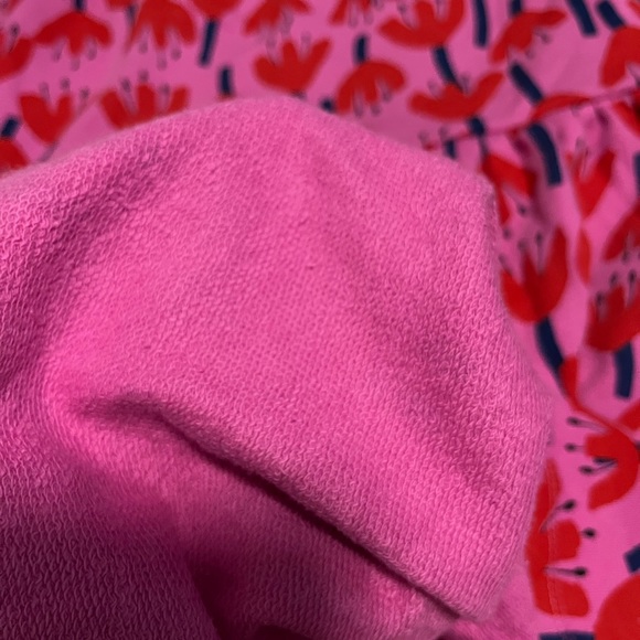 Hanna Andersson Print Knit Dress in French Terry Children Size 12 - Picture 5 of 5